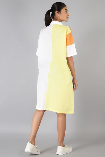 Cotton Linen Multicolored Dress