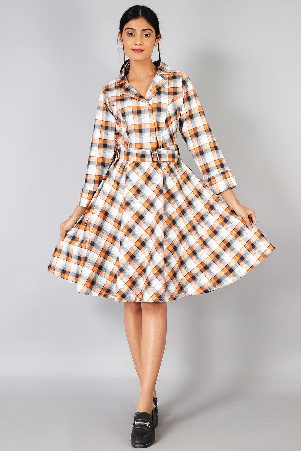 100% Cotton Multicolored Dress