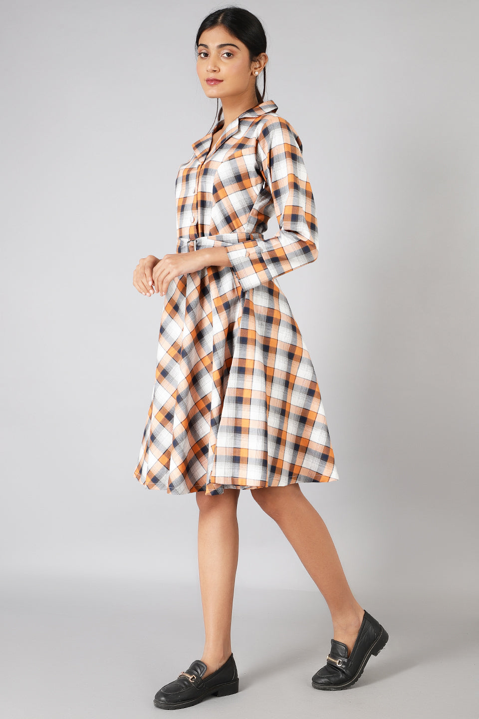 100% Cotton Multicolored Dress