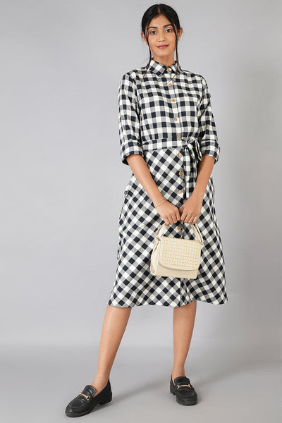 100% Cotton Black Dress