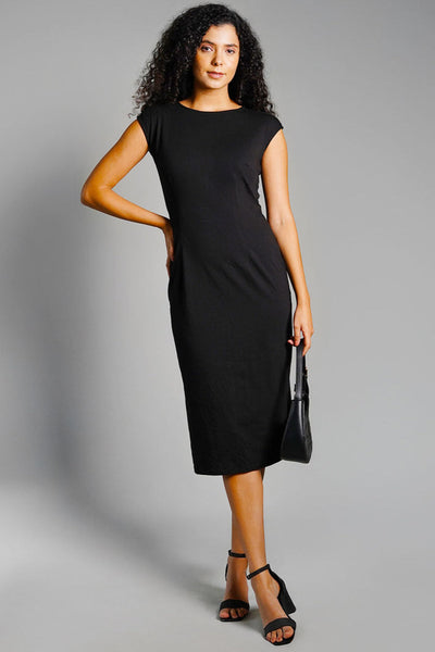 Ponte Knit Sheath Dress