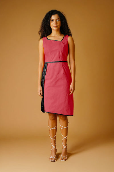 Pink Poplin Dress