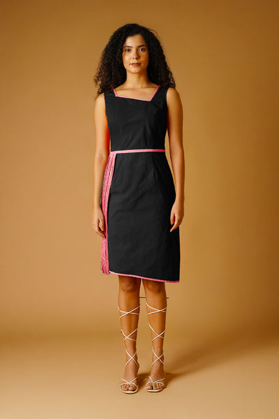 Black Poplin Dress