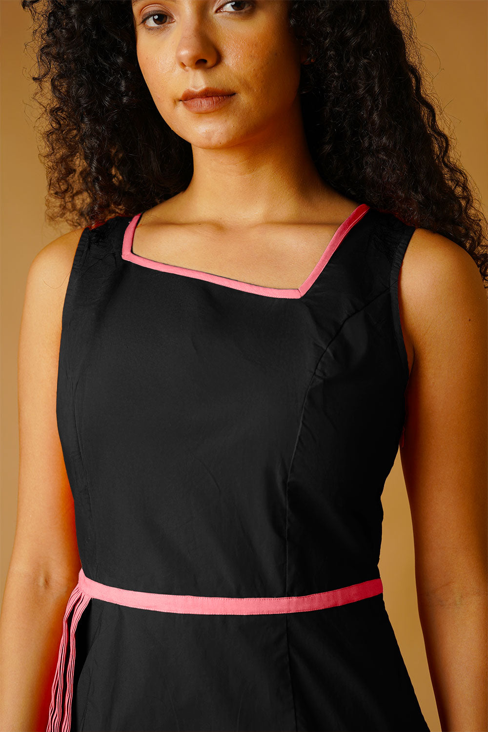 Black Poplin Dress