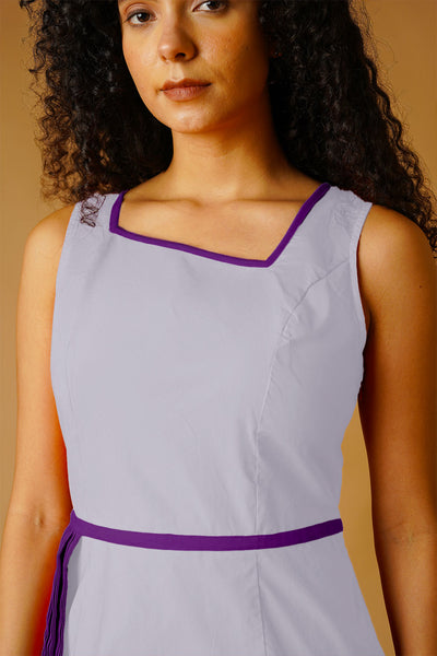Lavender Poplin Dress