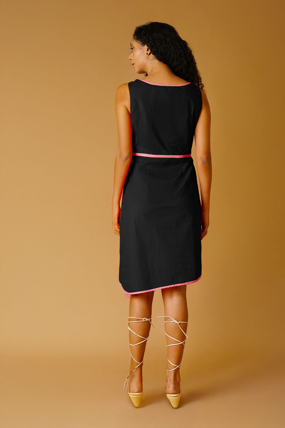 Black Poplin Dress