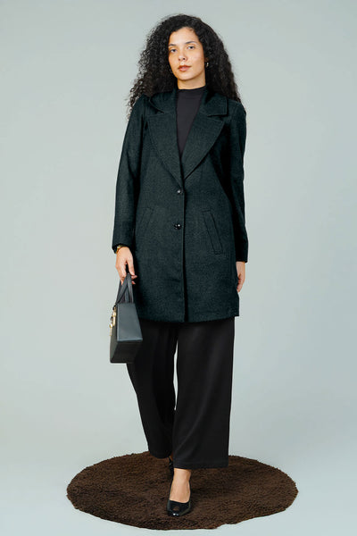 Tweed Green Blazer