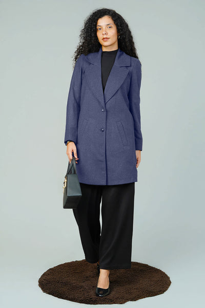Tweed Purple Blazer