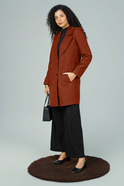 Tweed Brown Blazer
