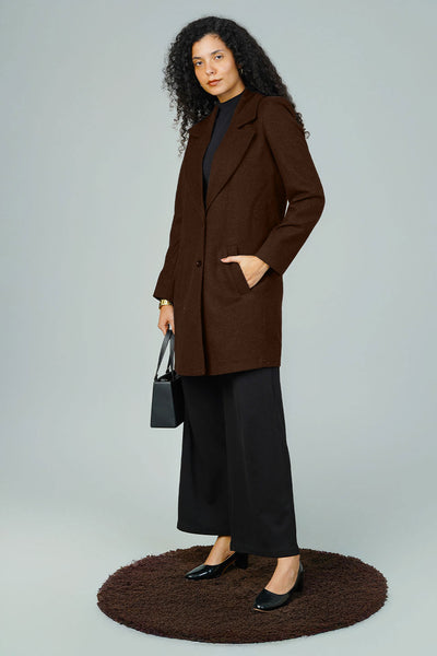 Tweed Brown Blazer
