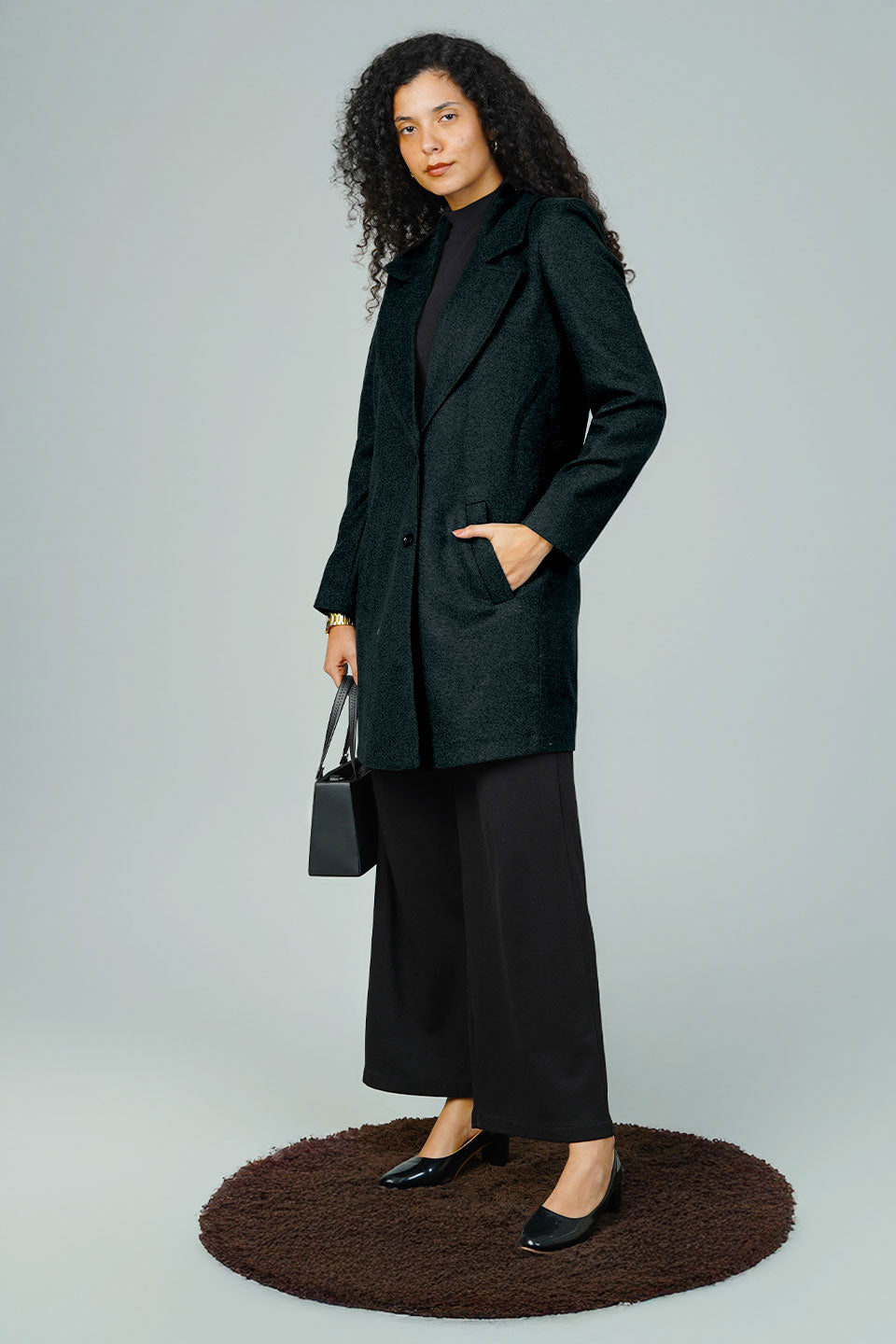 Tweed Green Blazer