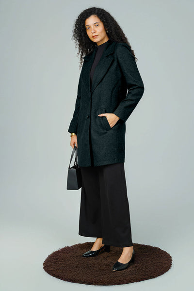 Tweed Green Blazer
