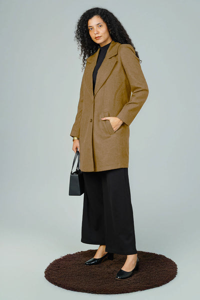 Tweed Beige Blazer