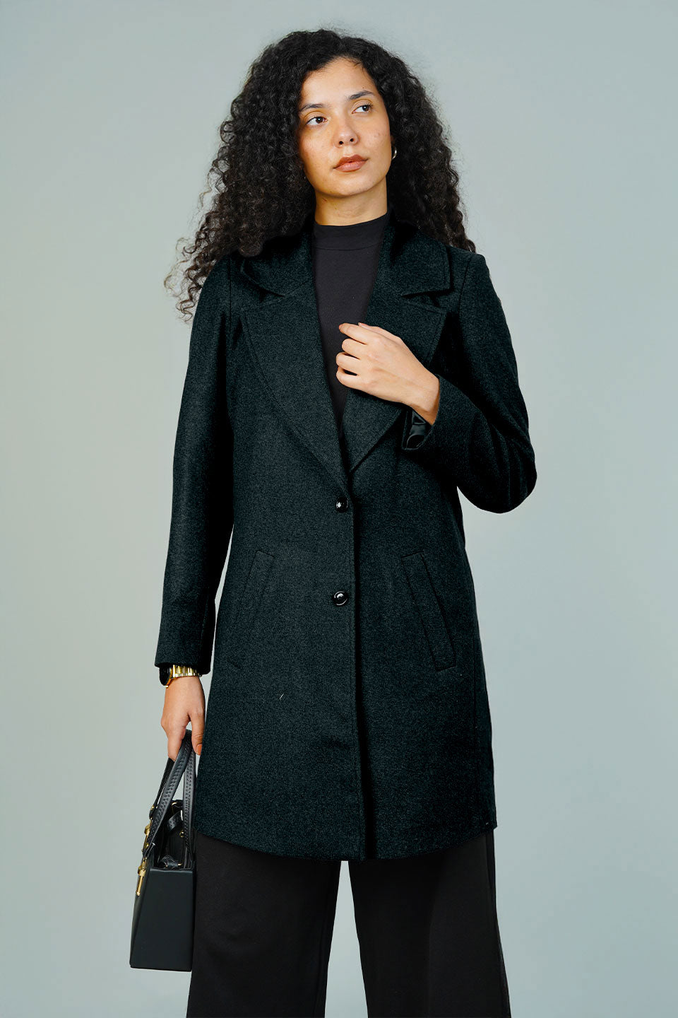 Tweed Green Blazer