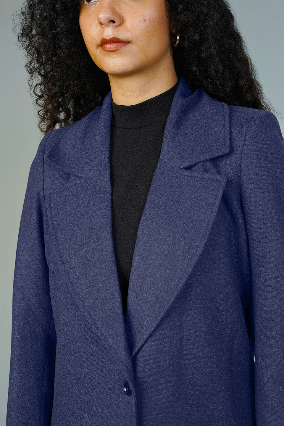 Tweed Purple Blazer