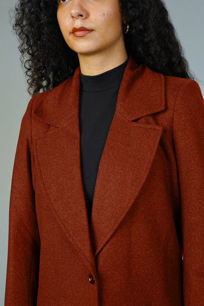 Tweed Brown Blazer