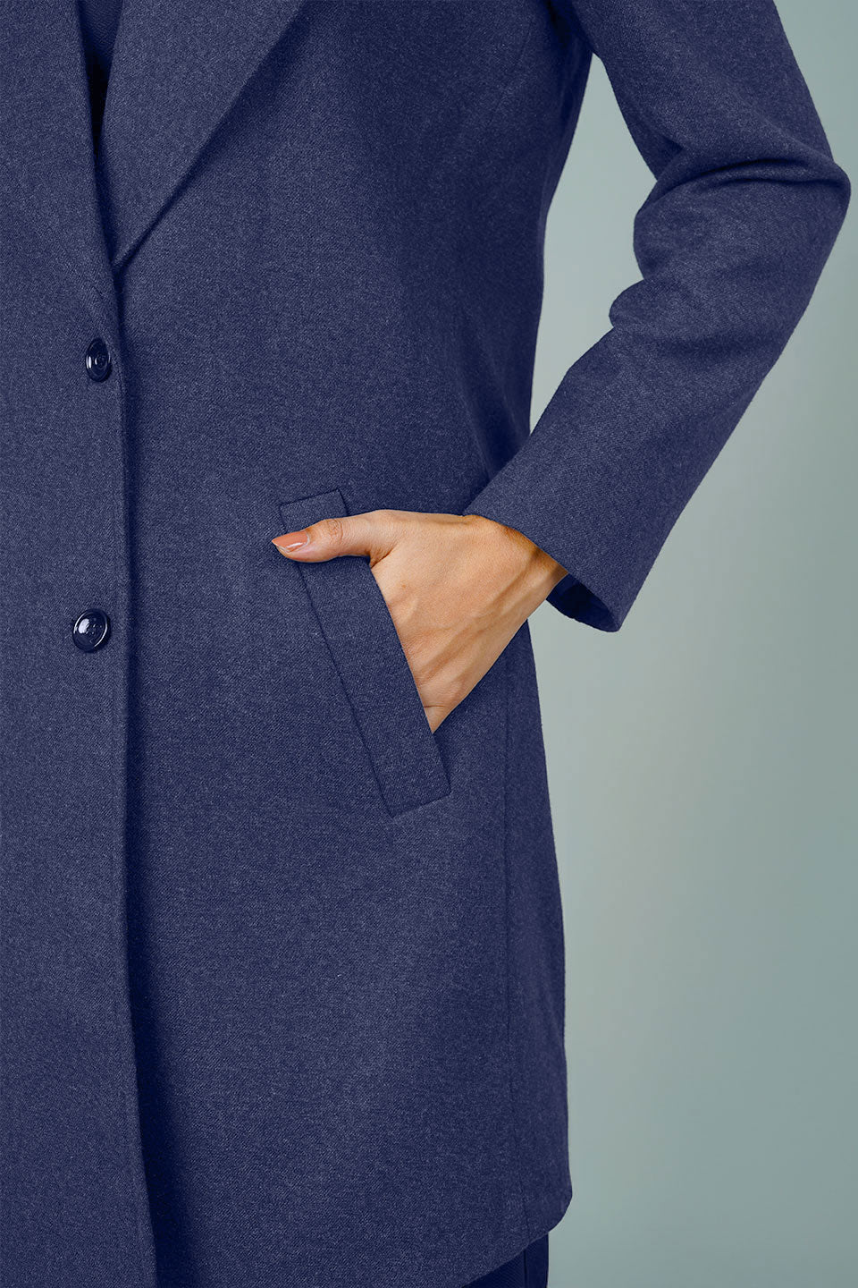 Tweed Purple Blazer