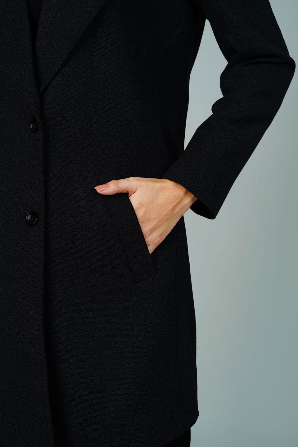 Tweed Black Blazer