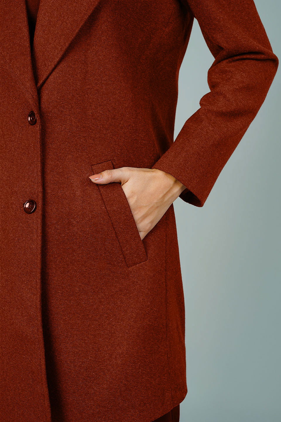 Tweed Brown Blazer