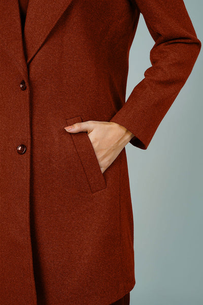 Tweed Brown Blazer