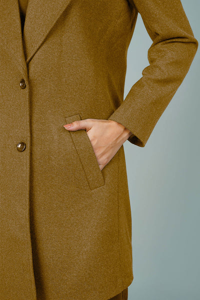Tweed Beige Blazer