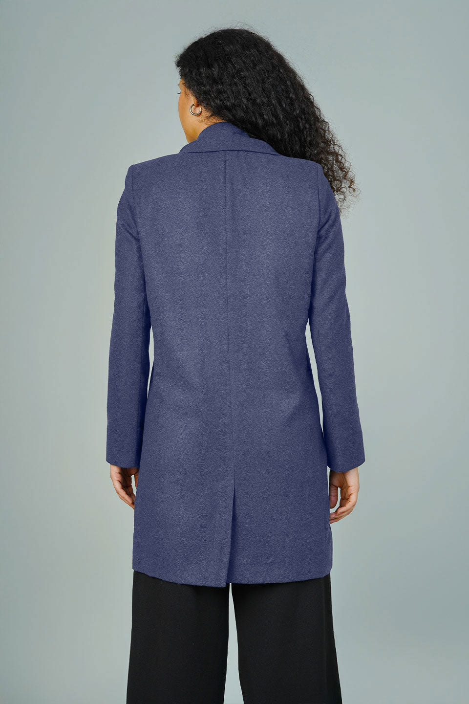 Tweed Purple Blazer