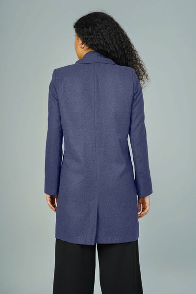 Tweed Purple Blazer