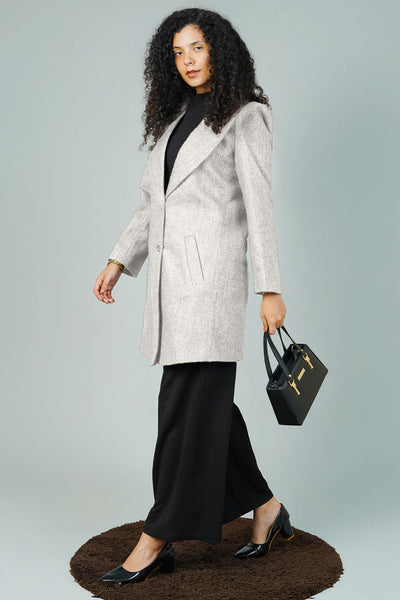 Tweedwool Silver Blazer