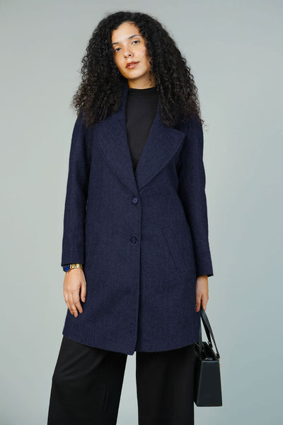 Tweedwool Blue Blazer