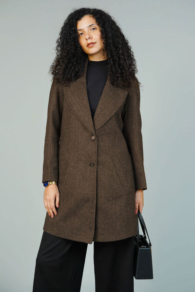 Tweedwool Brown Blazer
