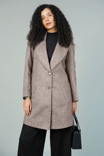 Tweedwool Beige Blazer