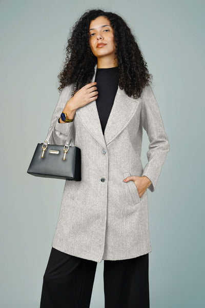Tweedwool Silver Blazer