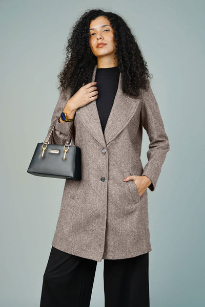 Tweedwool Beige Blazer
