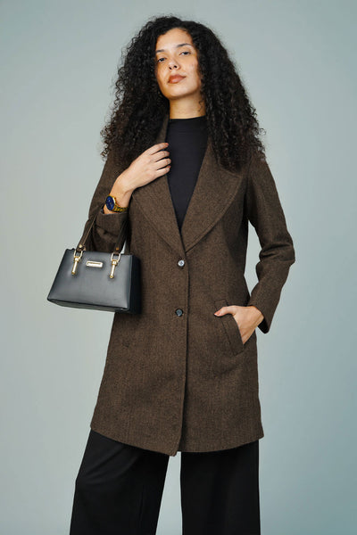 Tweedwool Brown Blazer