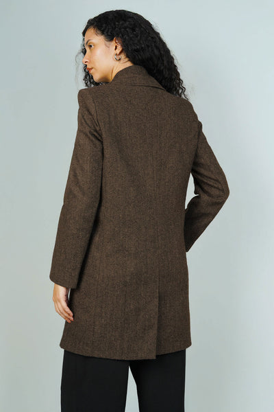 Tweedwool Brown Blazer
