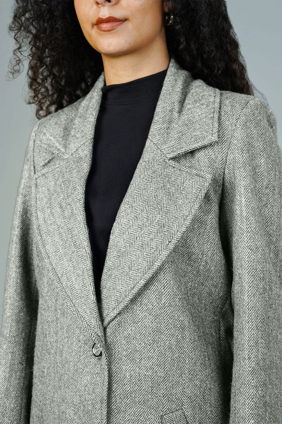 Tweedwool Green Blazer
