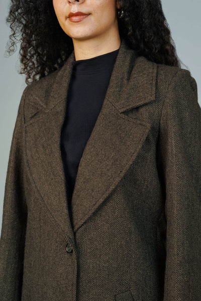 Tweedwool Brown Blazer