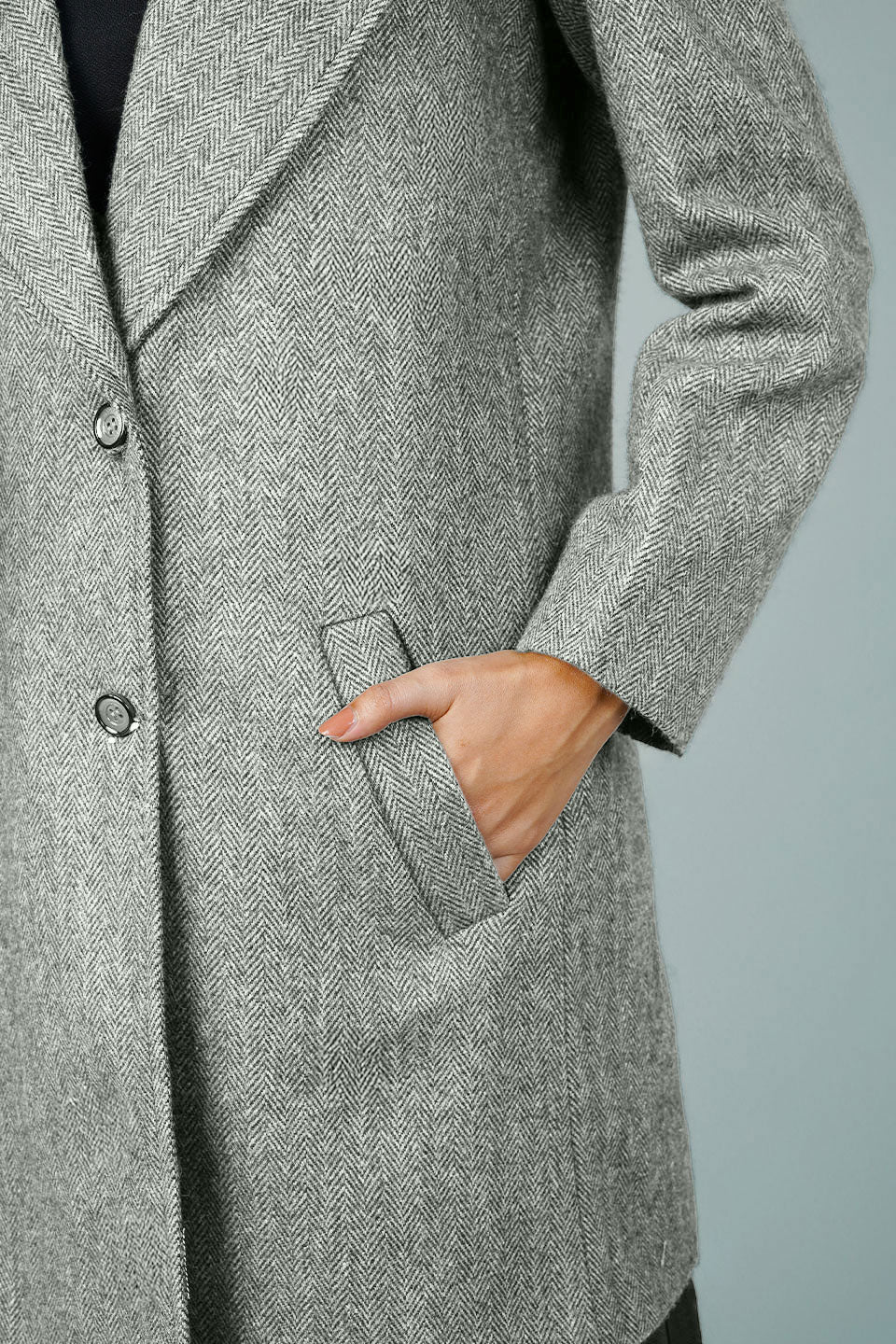 Tweedwool Green Blazer