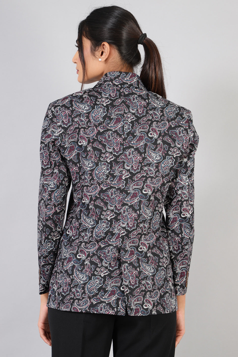 100% Cotton Black Blazer