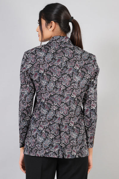 100% Cotton Black Blazer