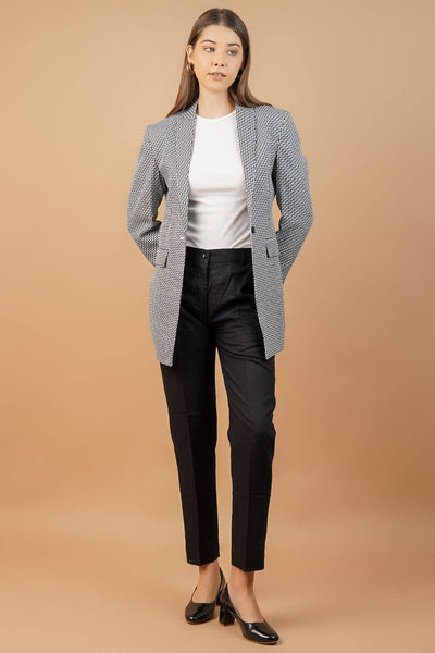 100% Cotton Black Blazer