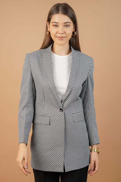 100% Cotton Black Blazer