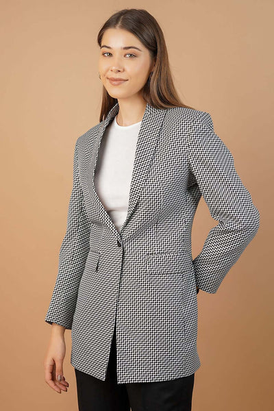 100% Cotton Black Blazer