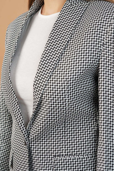 100% Cotton Black Blazer