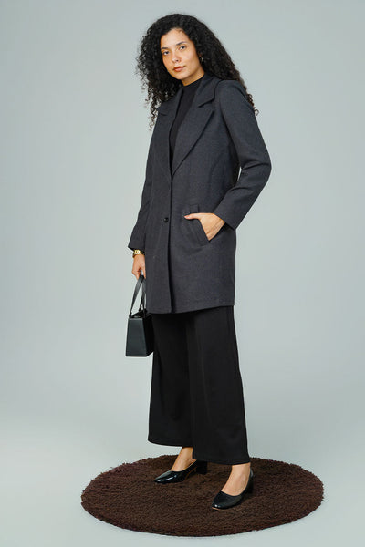 Tweed Grey Blazer