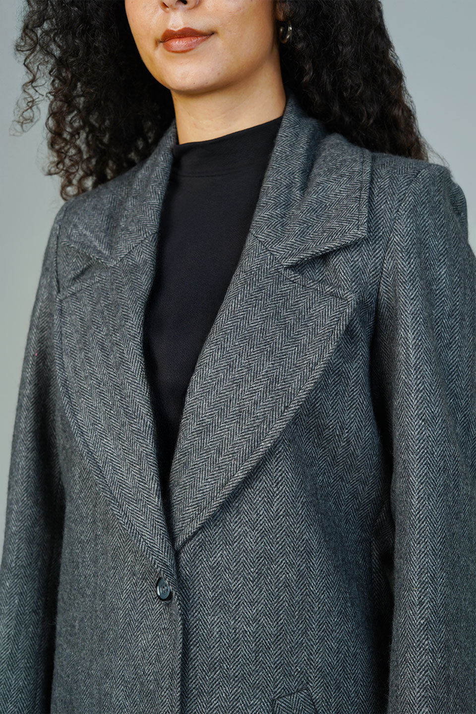 Tweedwool Grey Blazer