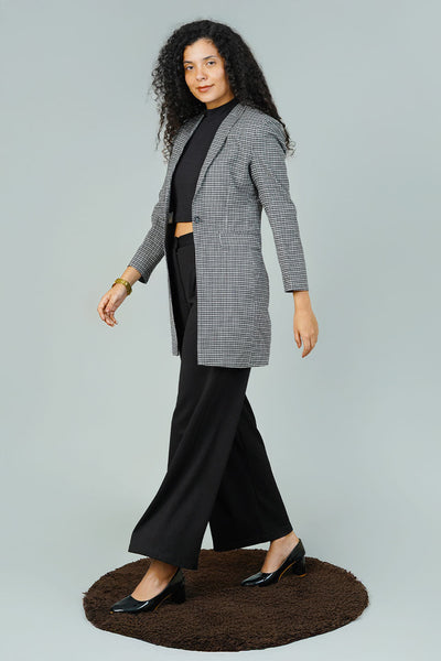 Tweed Black Blazer