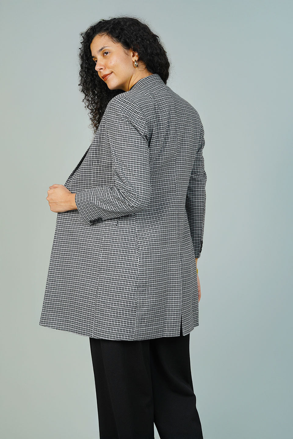 Tweed Black Blazer