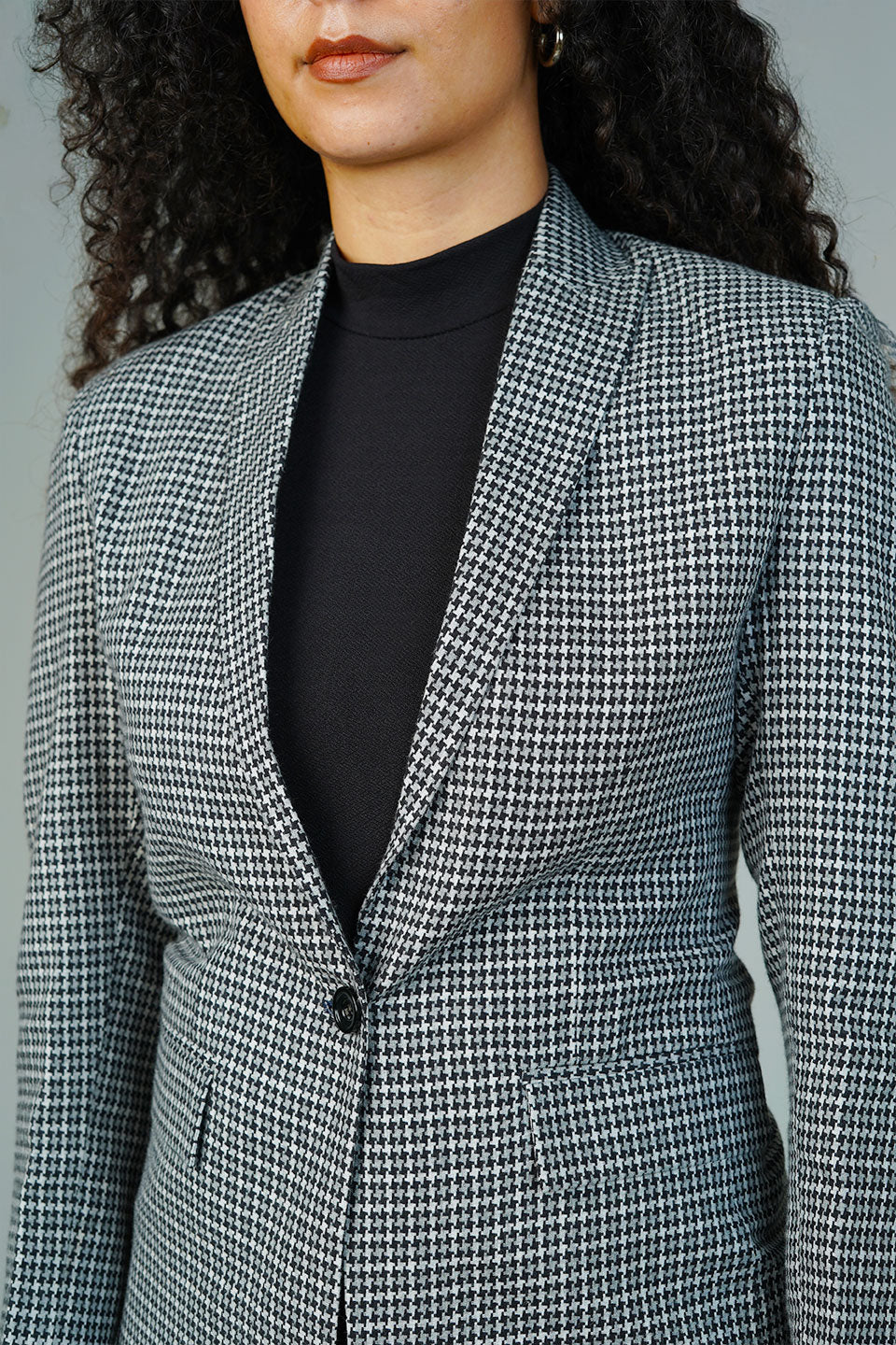 Tweed Black Blazer