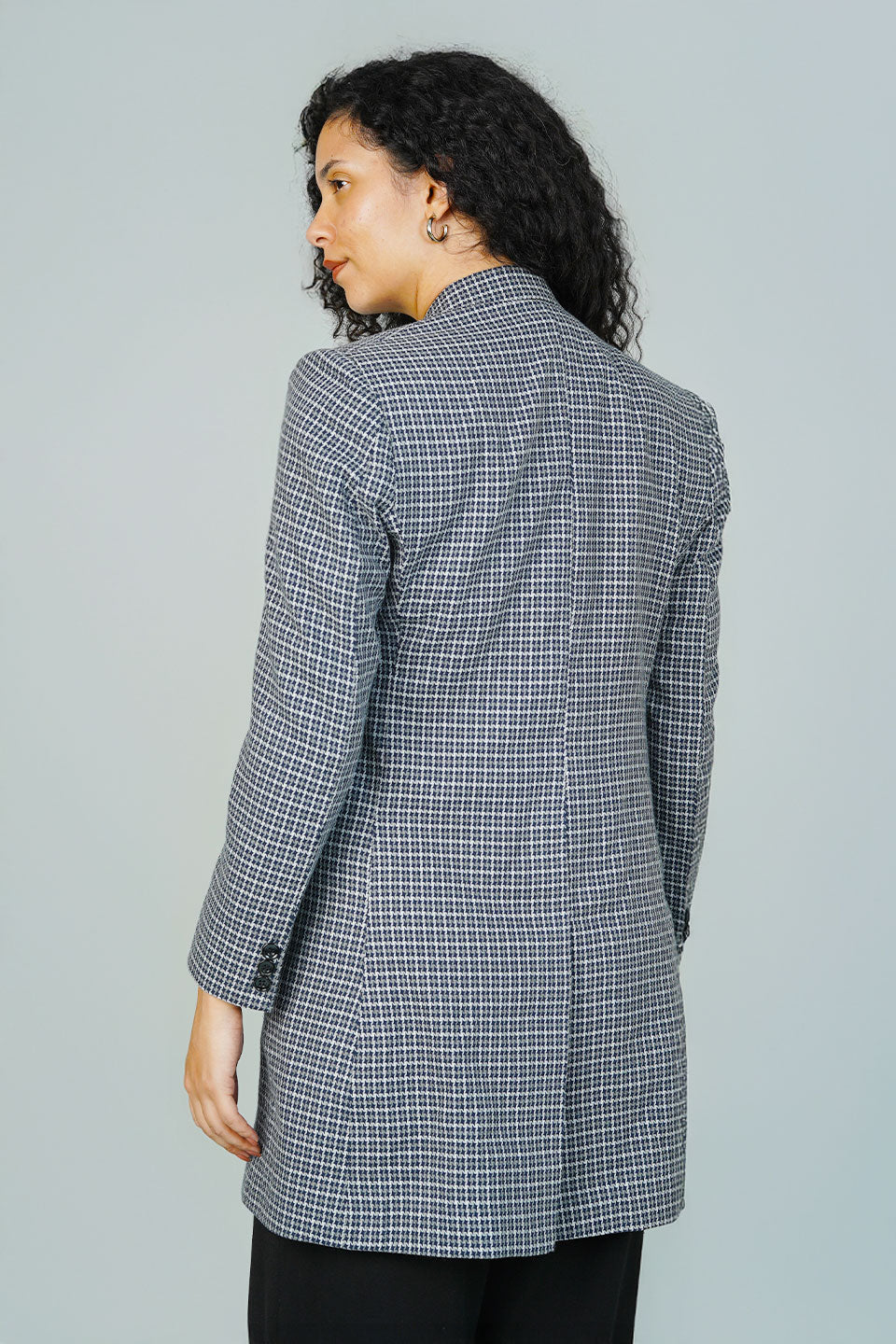Tweed Blue Blazer
